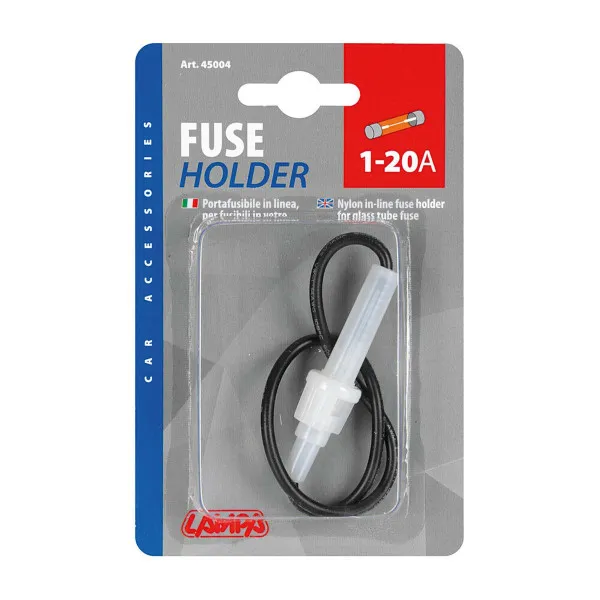 NAJLONSKI MEDJUOSIGURAČ ZA STAKLENE OSIGURAČE 1-20A 20CM 