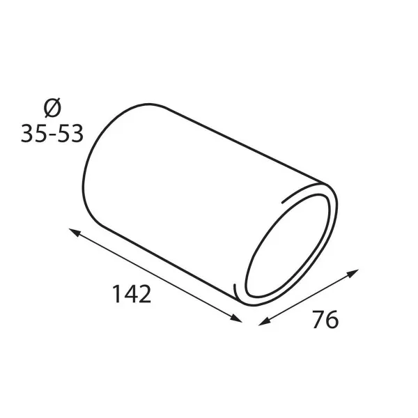 NASTAVAK AUSPUHA 35-53mm PROHROMSKI TS-16S 