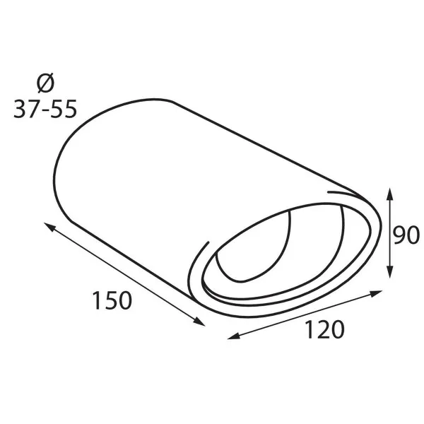 NASTAVAK AUSPUHA 37-55mm PROHROMSKI TS-17S 