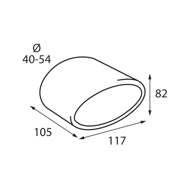 NASTAVAK AUSPUHA 40-54mm PROHROMSKI TS-500 