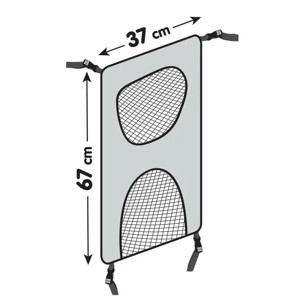 PREGRADNA BARIJERA ZA PSE 37x67CM 