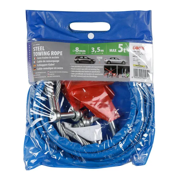 SAJLA ZA VUČU PLASTIFICIRANA 3.5m/8mm/5000kg 