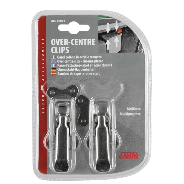 METALNE ZAKAČKE HROM 2KOM 