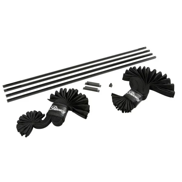 KLIZNE ZAVESE ZA PROZOR 2KOM  VELIČINA M/ŠIRINA 60cm/VISINA 37-42cm 