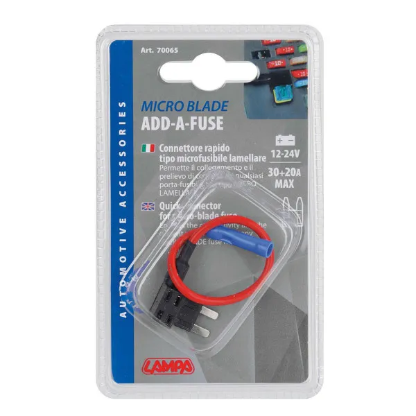 BRZI PRIKLJUČAK ZA MIKRO OSIGURAČ 12/24V 