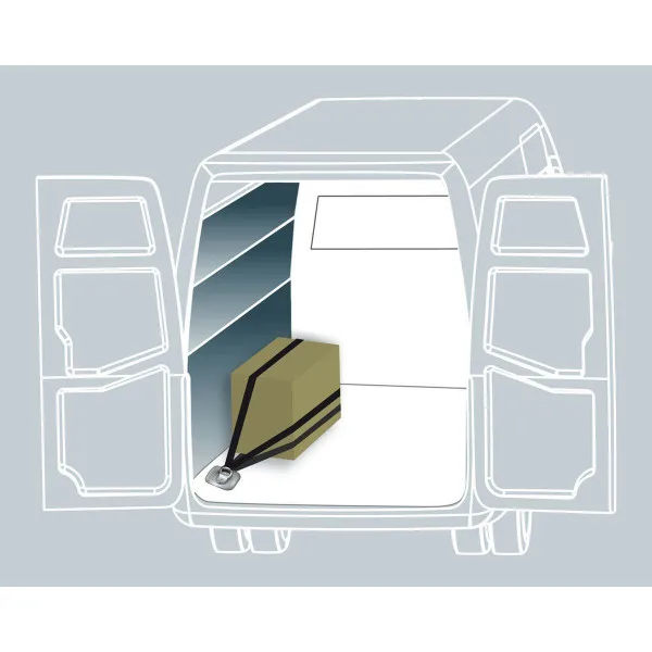 ČELICNE KOPČE ZA VEZIVANJE TERETA U TOVARNOM PROSTORU 2KOM SA SETOM ZA MONTAŽU G-2 