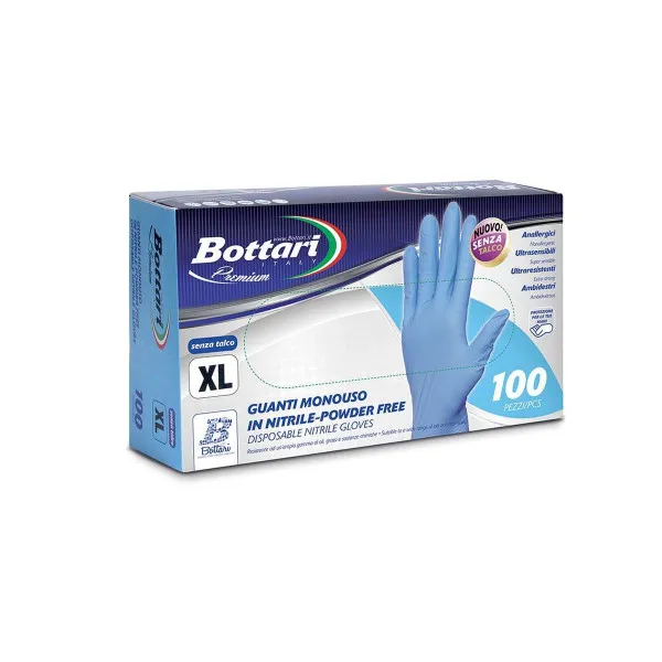 JEDNOKRATNE RUKAVICE OD NITRILA VELICINA XL 100KOM 