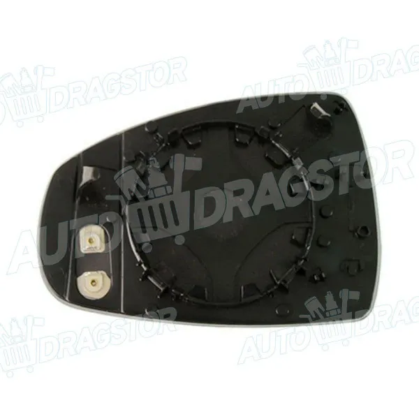 Staklo retrovizora sa nosačem AUDI A1 (8X), 10-18; 