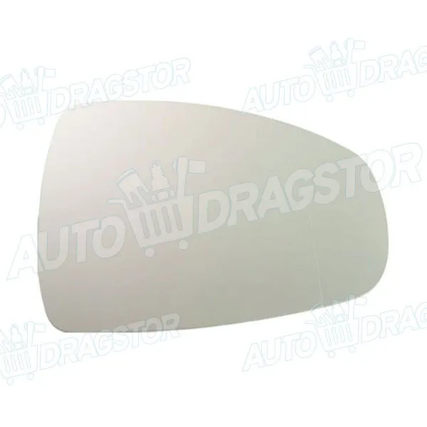 Staklo retrovizora sa nosačem AUDI A1 (8X), 10-18; 