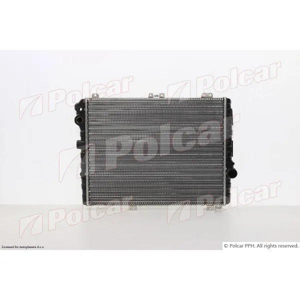 Hladnjak AUDI 4000 (B2), 78-86; 80 (B2; 81/85), 78-86; 80 (B3; 89/8A), 86-91; 80 (B4; 8C; 8G), 91-00; 90 (B2), 84-86; 90 (B3; 89/8A/8B), 87-91; 