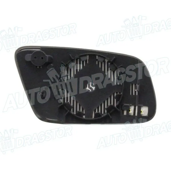 Staklo retrovizora sa nosačem AUDI A3 (8L), 96-03; A4 (B5/8D), 94-01; A6 (C5/4B), 97-04; A8 (D2/4D), 94-03; 