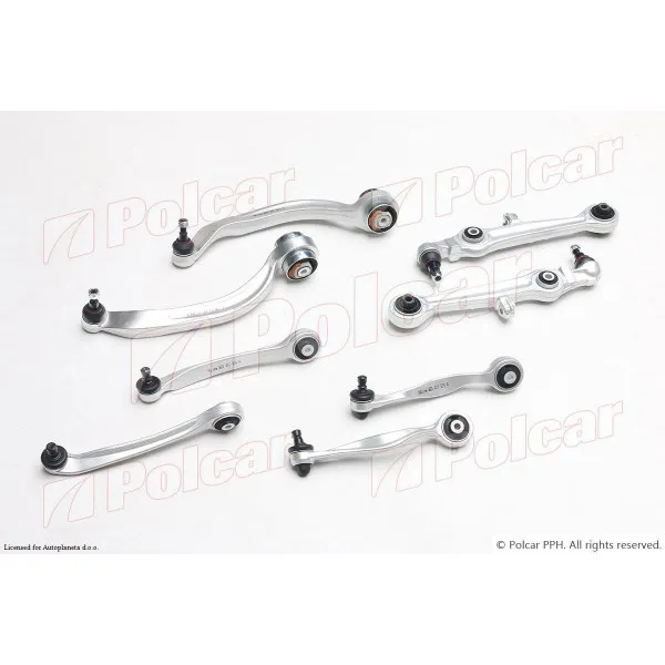 Set za reparaciju oslanjanja AUDI A6 (C5/4B), 97-04; 