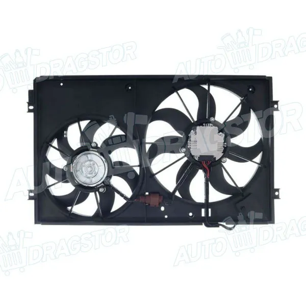 Ventilator hladnjaka sa nosačem AUDI, SEAT, SKODA, VOLKSWAGEN 