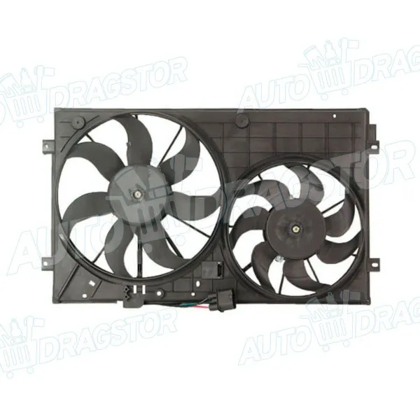 Ventilator hladnjaka sa nosačem AUDI, SEAT, SKODA, VOLKSWAGEN 