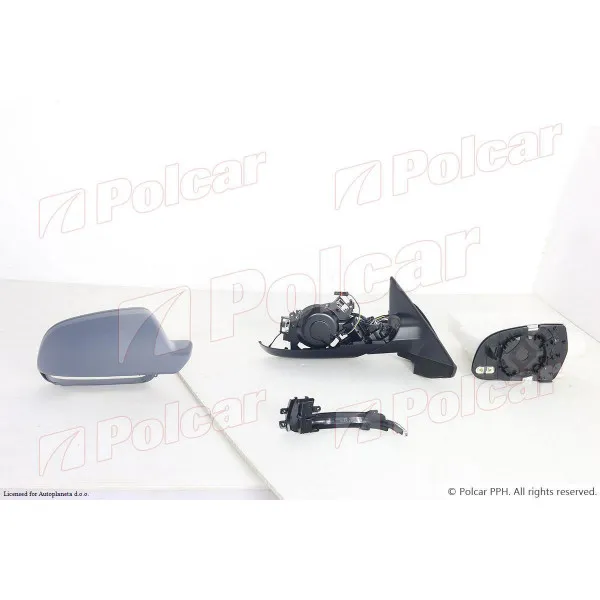 Retrovizor na vratima AUDI A3 (8P), 03-12; 