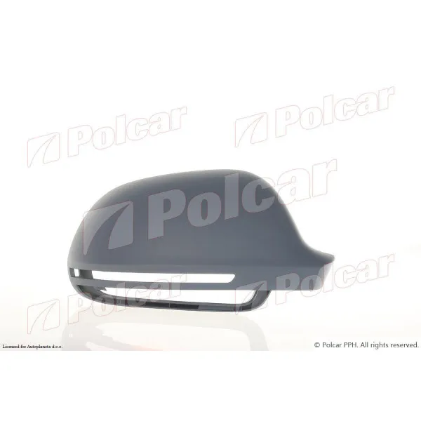Poklopac retrovizora AUDI A3 (8P), 03-12; A4 (B8/8K), 07-16; A5 (B8/8T/F), 07-16; A6 /ALLROAD(C6/4F), 04-10; A8 (D3/4E), 03-10; Q3 (8U), 11-; 