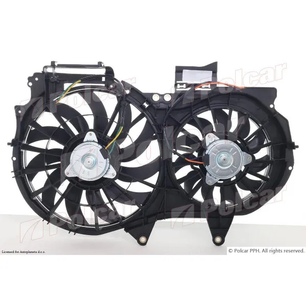 Ventilator hladnjaka sa nosačem AUDI, SEAT 