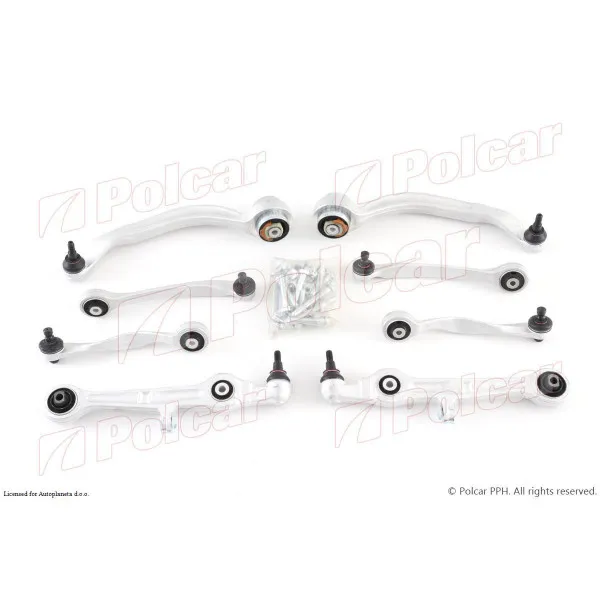 Set za reparaciju oslanjanja AUDI A4 (B6/8E/8H), 00-04; 