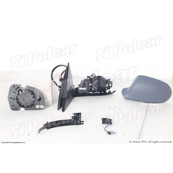 Retrovizor na vratima AUDI A4 (B8/8K), 07-16; 