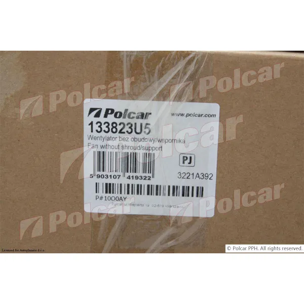 Propeler ventilatora 