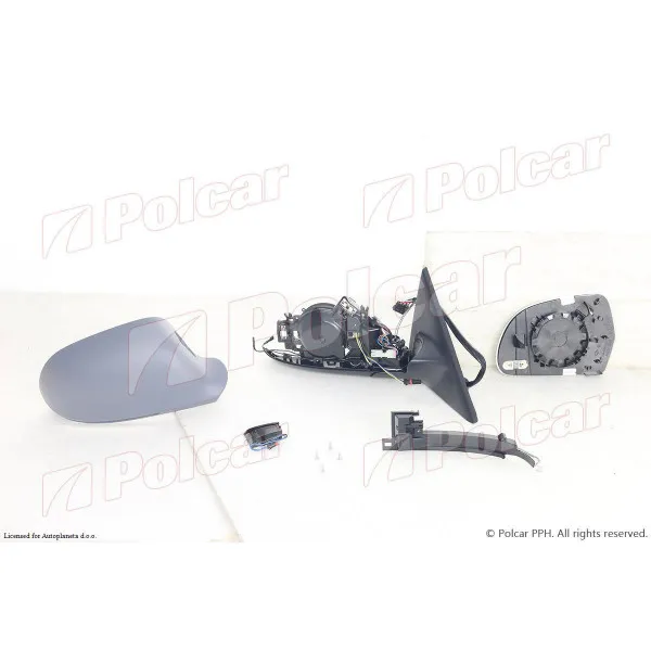 Retrovizor na vratima AUDI A5 (B8/8T/F), 07-16; 