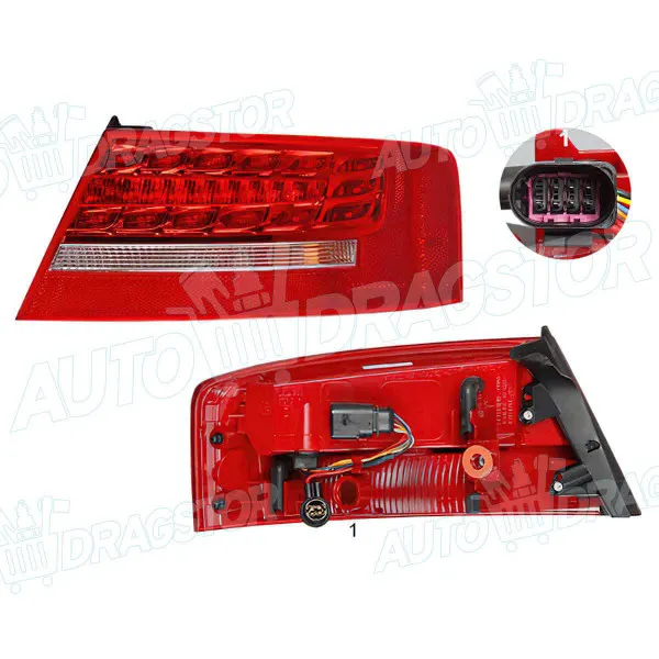 Štop svetlo AUDI A5 (B8/8T/F), 07-16; 