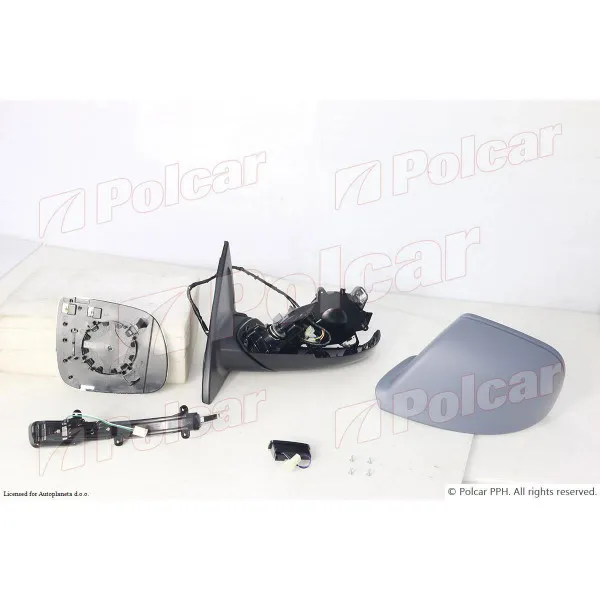 Retrovizor na vratima AUDI Q7 (4L), 05-15; 