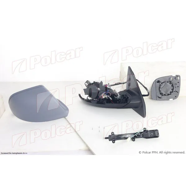 Retrovizor na vratima AUDI Q7 (4L), 05-15; 
