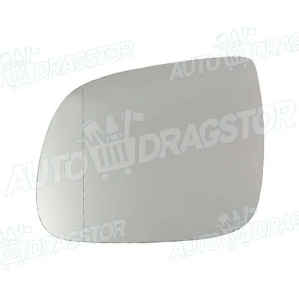 Staklo retrovizora sa nosačem AUDI Q5 (8R), 09-16; Q7 (4L), 05-15; 