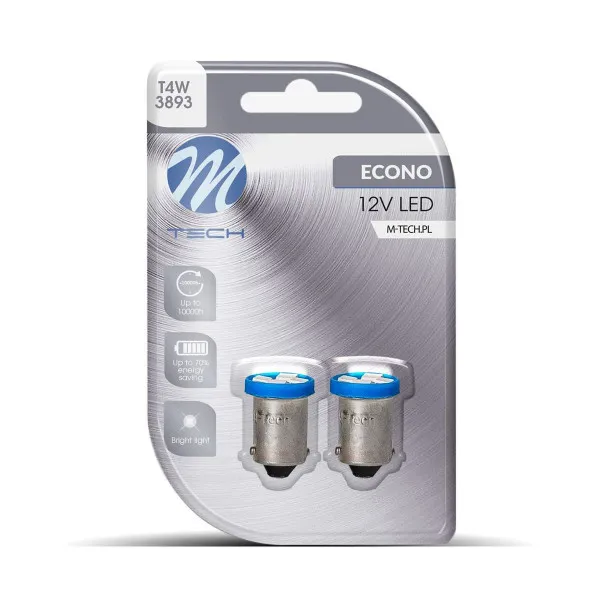 SIJALICA 12V T4 Ba9s LED 4xSMD3528 2KOM 