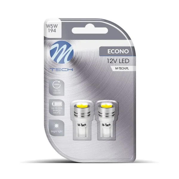 SIJALICA 12V W5W HP W2.1x9.5d LED BELA 2KOM 