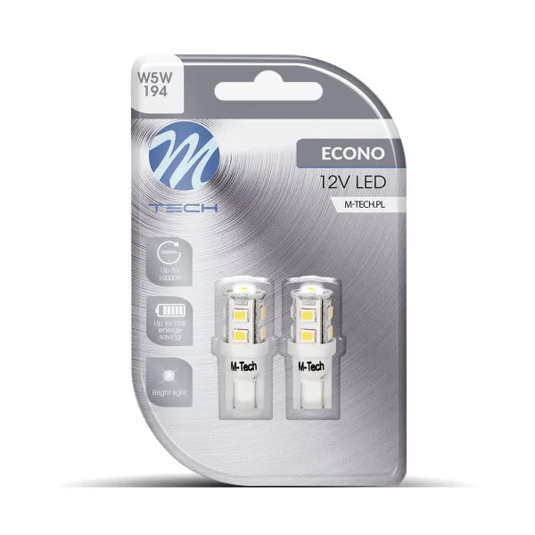 SIJALICA 12V W5W W2.1x9.5d LED 9xSMD2835 