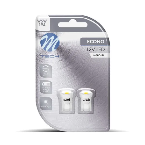 SIJALICA 12V W5W W2.1X9.5 LED 1xSMD5050 2KOM 