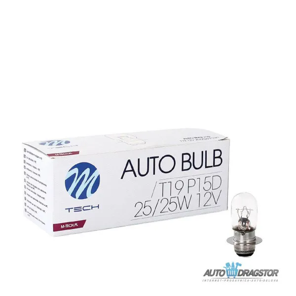 SIJALICA 12V T19 P15d-25-1 25/25W 