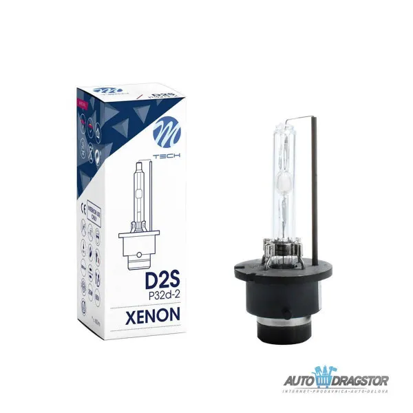 SIJALICA 12/24V XENON D2S P32d-2 5000K/3200LM 