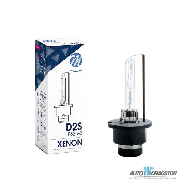 SIJALICA 12/24V XENON D2S P32d-2 6000K/3200LM 