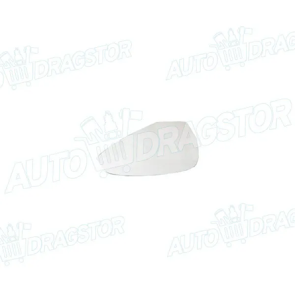 Staklo retrovizora sa nosačem AUDI A4 (B9/8W), 15-; A5 (B9/F5), 16-; 