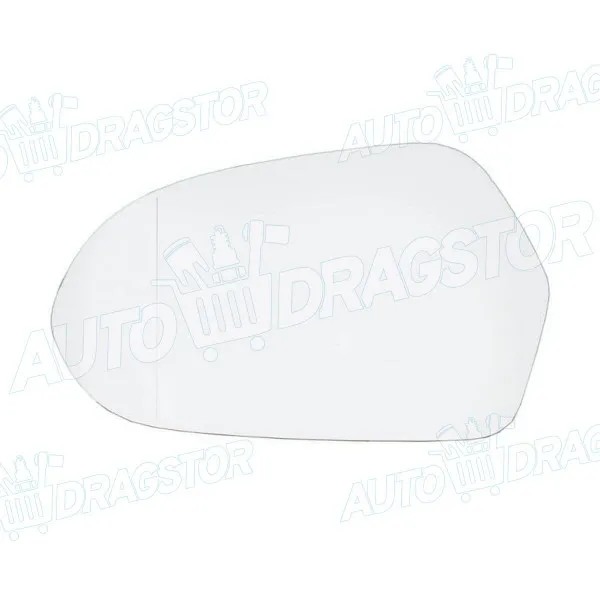 Staklo retrovizora sa nosačem AUDI A6 (C7/4G), 10-18; 