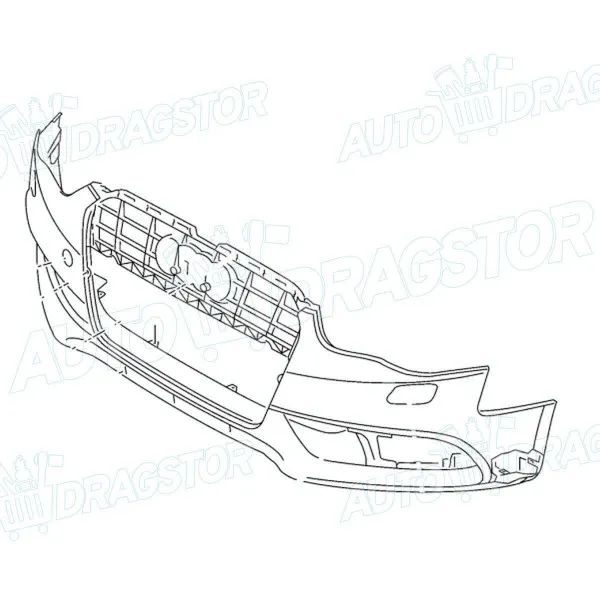 Prednji branik AUDI A5 (B8/8T/F), 07-16; 