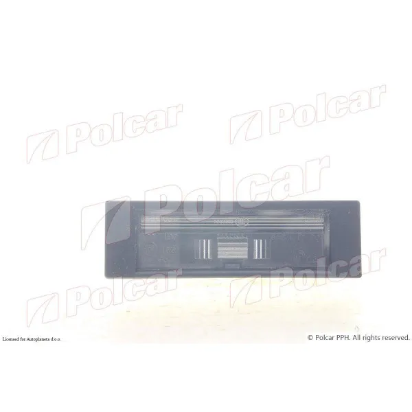 Svetlo registarske tablice ALFA ROMEO 147 (937), 00-10; 