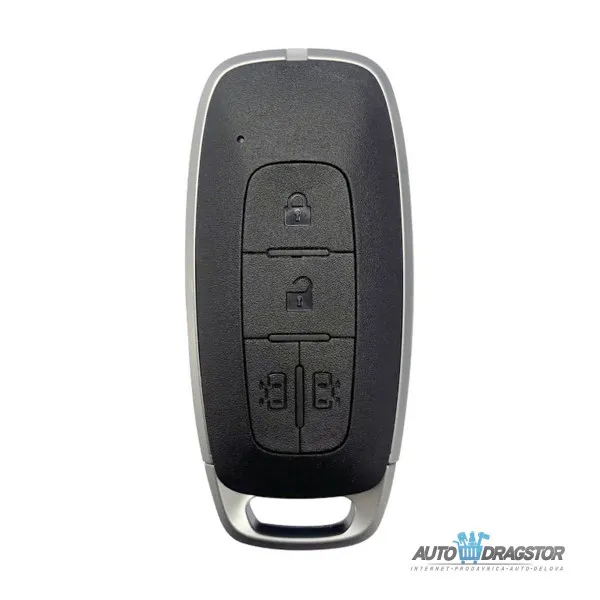 KUĆIŠTE OKLOP KLJUČA SA 4 DUGMETA ZA NISSAN JUKE/QASHQAI/MICRA/NOTE 2023- OEM S180146104 
