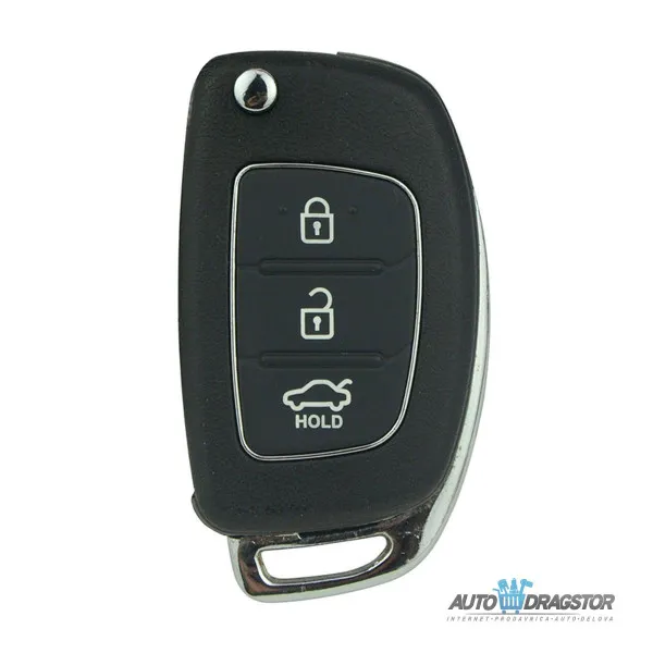 KUĆIŠTE OKLOP KLJUČA 3 DUGMETA ZA HYUNDAI i10, i20, i30, i40, iX45. iX20, iX35, Tucson 