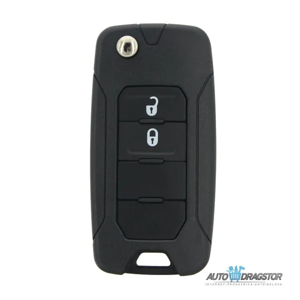 KUĆIŠTE OKLOP KLJUČA 2 DUGMETA (MAČ SIP22) ZA JEEP RENEGADE 2015-2018  FCC 2ADFTFI5AM433TX 