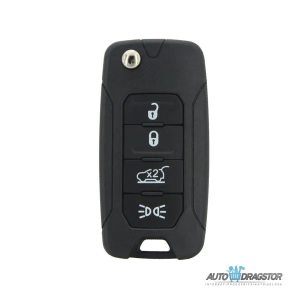KUĆIŠTE OKLOP KLJUČA 4 DUGMETA (MAČ SIP22) ZA JEEP RENEGADE 2015-2018  FCC 2ADFTF15AM433TX 