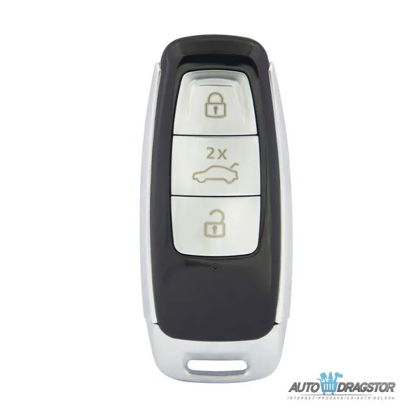 KUĆIŠTE OKLOP KLJUČA 3 DUGMETA ZA AUDI A6 (C8)/A7/A8/Q8 /e-TRON 2017-2020  OEM 4N0959754 