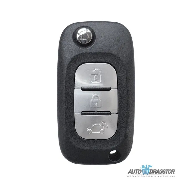 KUĆIŠTE OKLOP KLJUČA 3 DUGMETA ZA SMART FORTWO/FORFOUR 