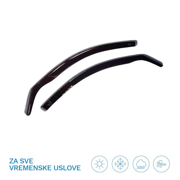 FORD FIESTA BOČNI VETROBRAN ZA MODEL SA 5-RO VRATA (PREDNJI) 2008-2017G. 