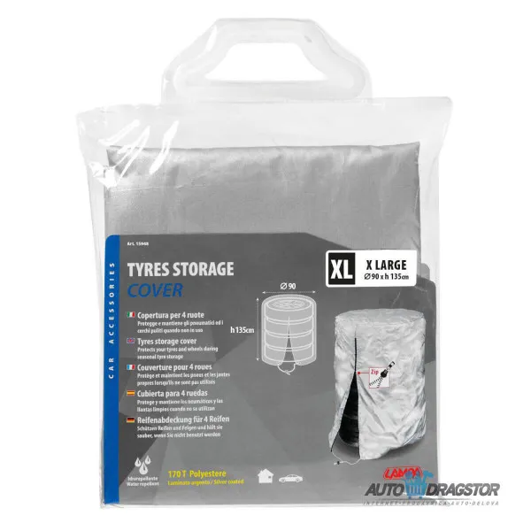 NAVLAKA ZA ČUVANJE AUTO GUMA (MAX 135CM VISINA/90 ŠIRINA) 