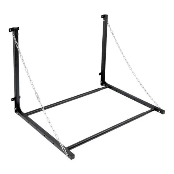 ZIDNI NOSAČ GUMA SET 4KOM SA TIPLOVIMA (PODESIVA ŠIRINA 90-130CM,MAX TEŽINA 90KG) 