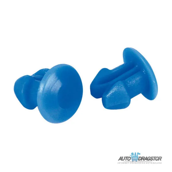 PLASTIČNE ŽABICE ZA TABLICU SET 4KOM PLAVE 